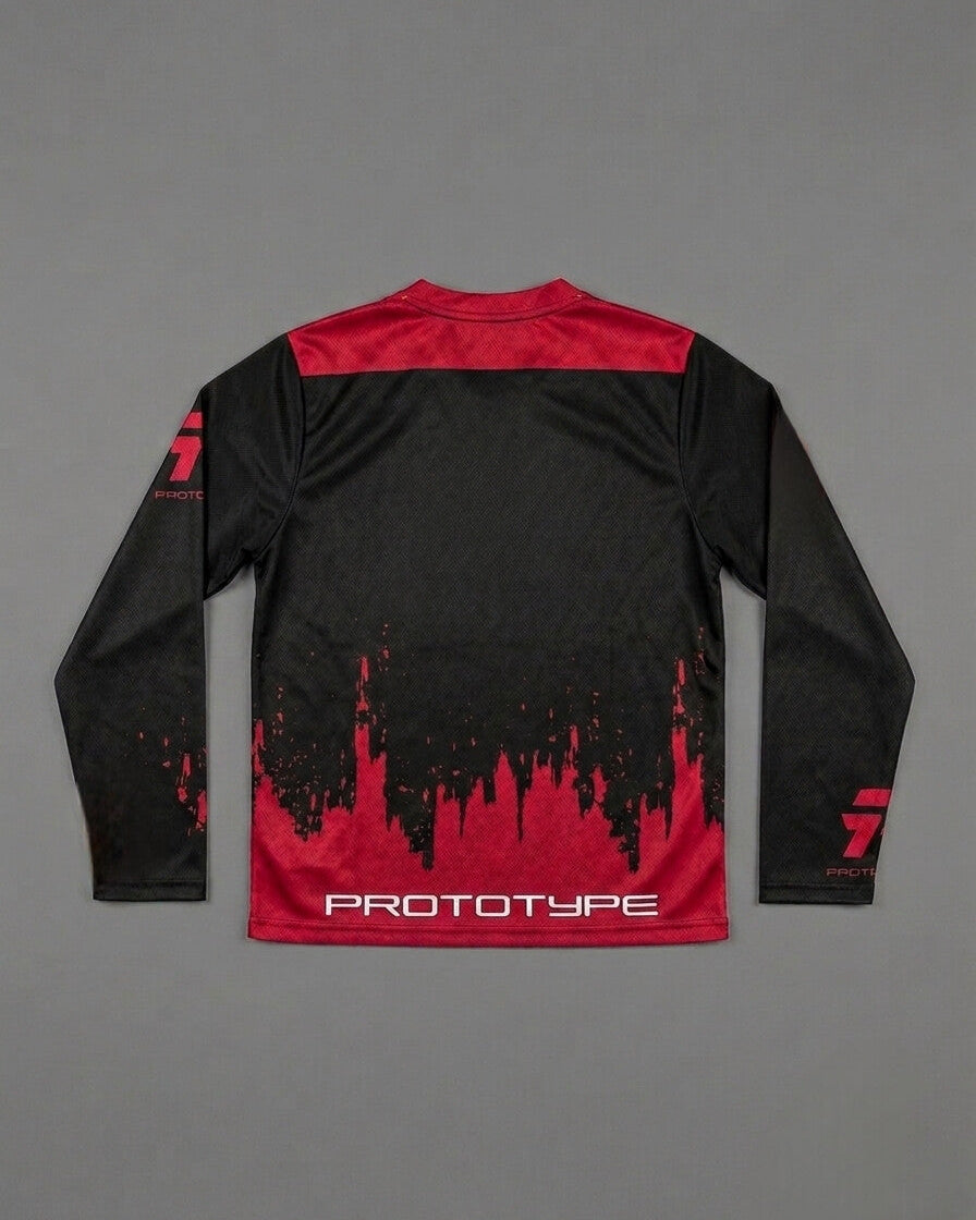 MTB jersey Red-INK