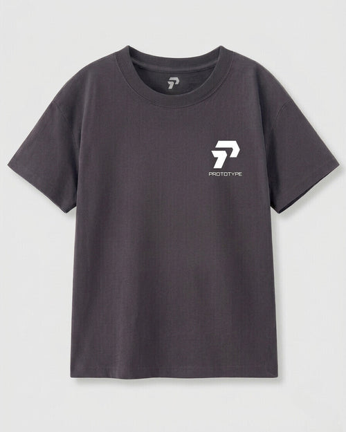 Camiseta RAW junior dark grey