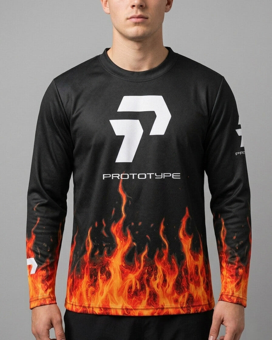 MTB jersey R-BURN