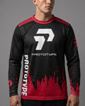 MTB jersey Red-INK