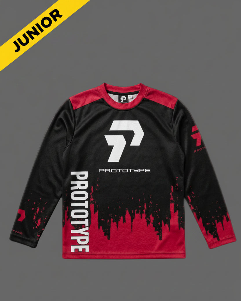 MTB jersey Red-INK
